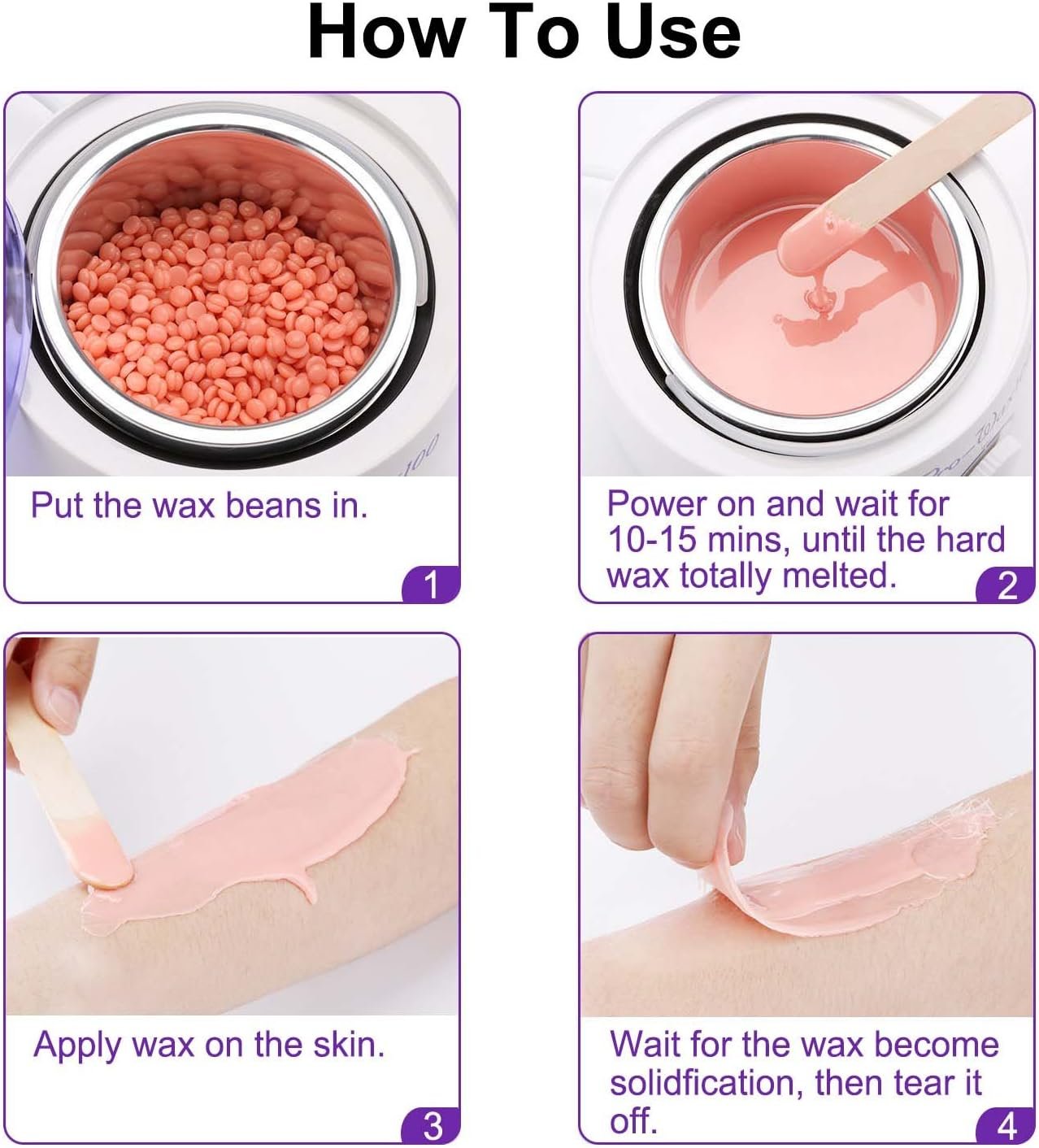 جهاز تسخين الشمع جهاز واكس New Pro-Wax100 - الصورة 2