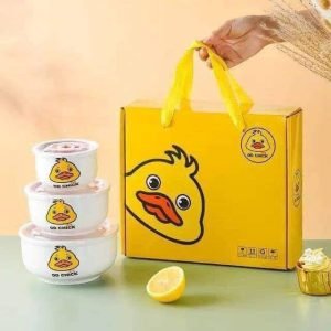 علب تلاجه المكونة من ثلاث قطع - المطبخ الآمنة للاستخدام في الميكروويف وغسالة الأطباق مما يوفر أدوات متعددة الاستخدامات ومتعددة الوظائف لجميع احتياجاتك اليومية الطهي