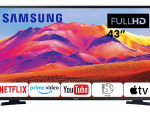 شاشة تلفزيون ذكي بدقة Full HD مقاس 43 بوصة مع جهاز استقبال مدمج 43T5300 /